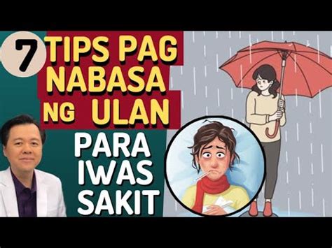 nabasa ng ulan in english